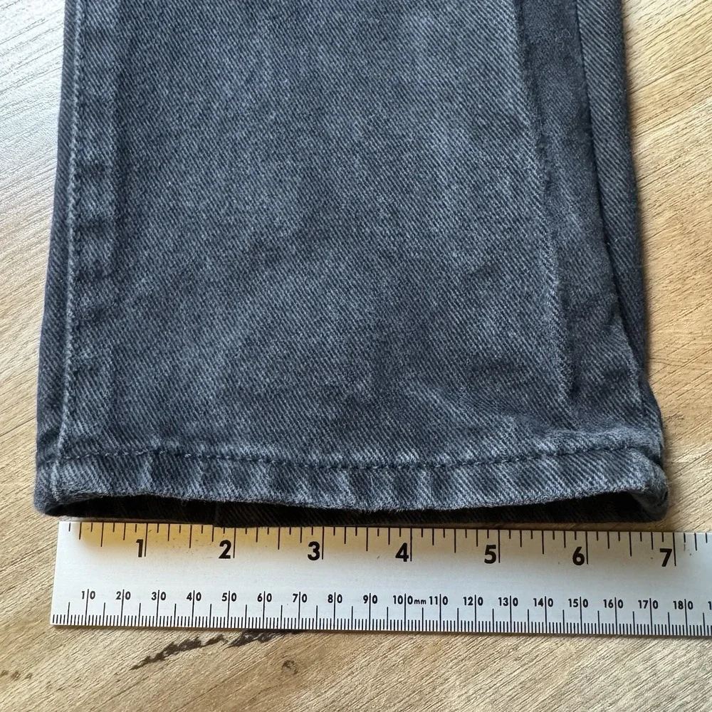 Vintage Levi's 501 Jeans Men 32x26 Black Straight‎ Leg Button Fly Made in USA